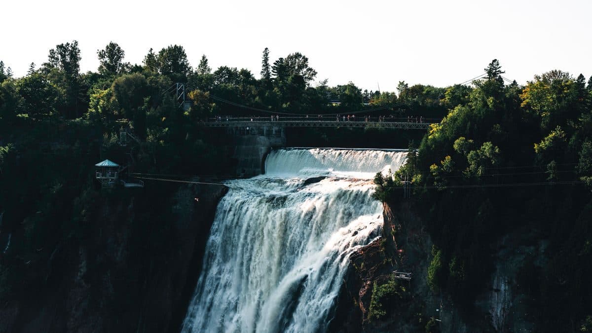 Taxi Vayo près des Chutes Montmorency dans le secteur de Beauport