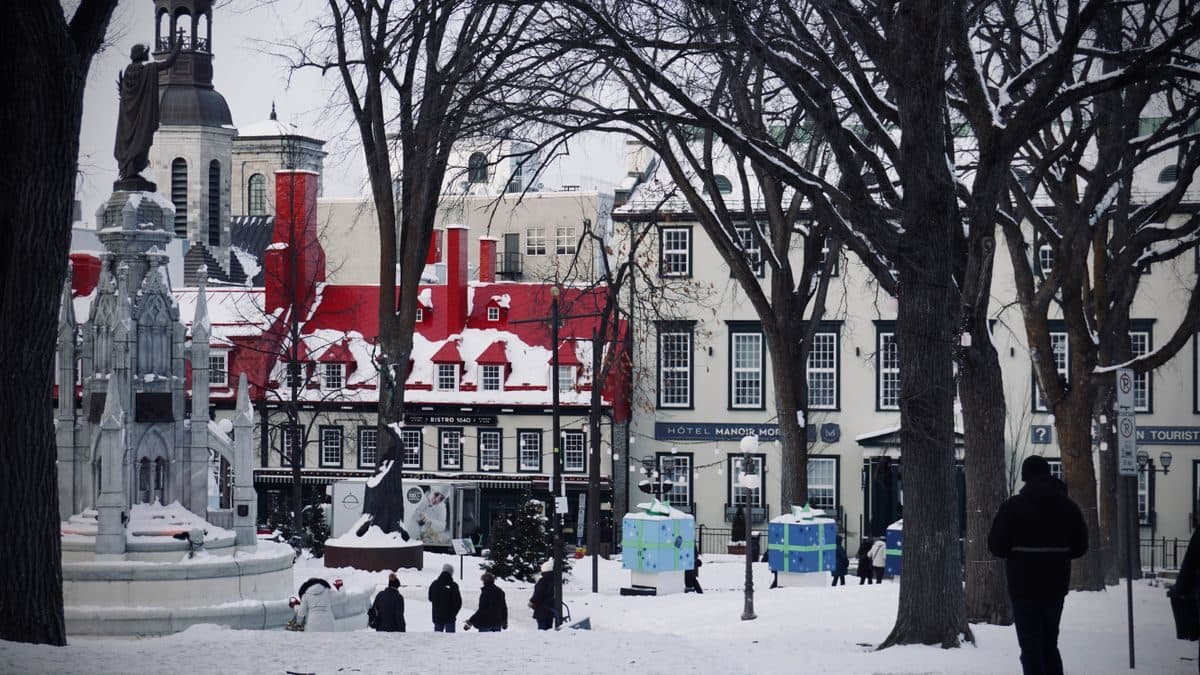 Taxi Vayo pendant le Carnaval de Québec